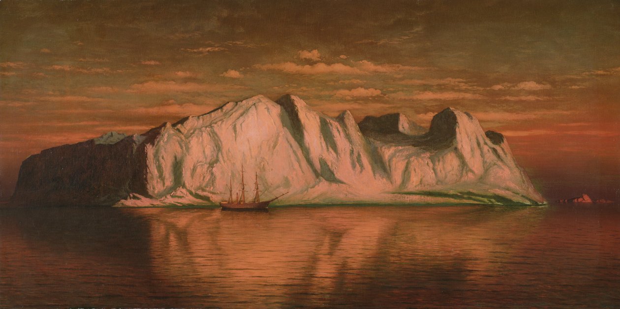 मुइर ग्लेशियर, c.1872 (कैनवास पर तेल) द्वारा विलियम ब्रैडफोर्ड