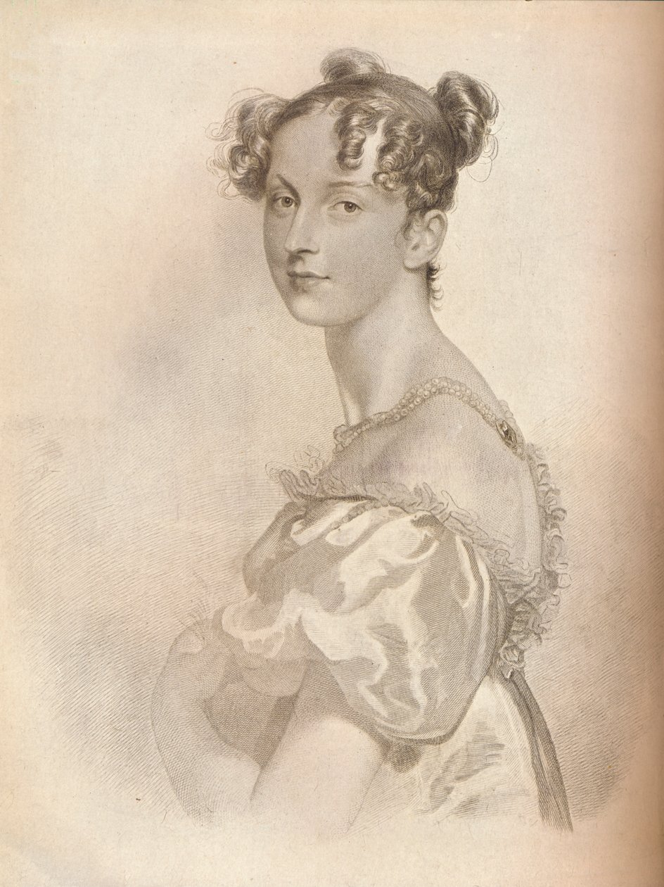 ला कोमटे डे लिवेन, 1823 द्वारा विलियम ब्रॉमली