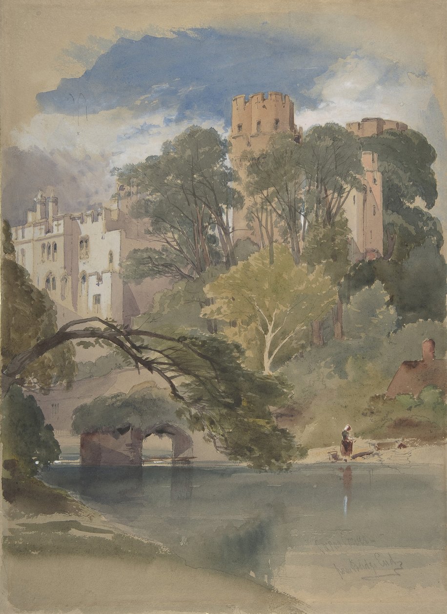सीज़र का टॉवर, वारविक कैसल, सीए। 1850. द्वारा विलियम कॉलो