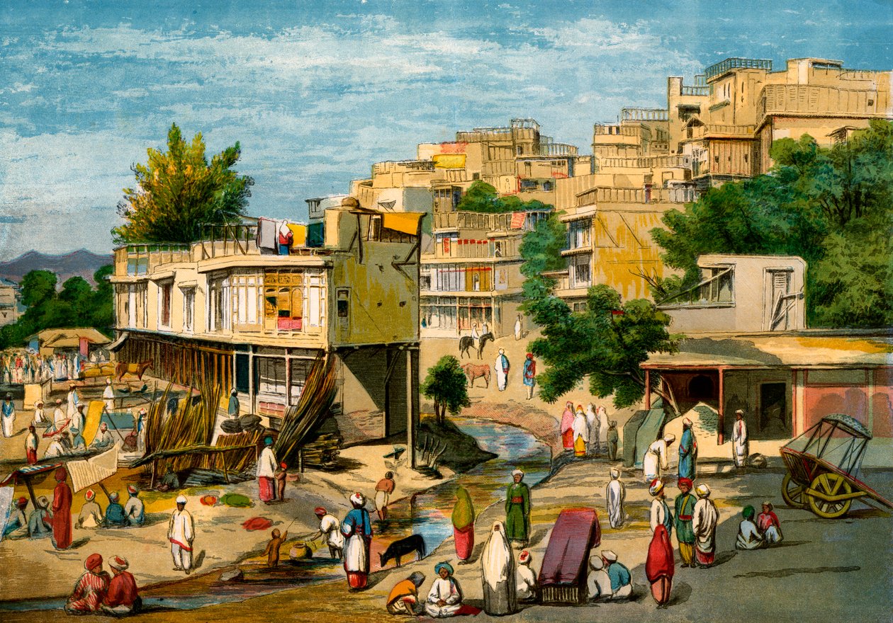Peshawar, Pakistan, 1857. द्वारा विलियम बढ़ई