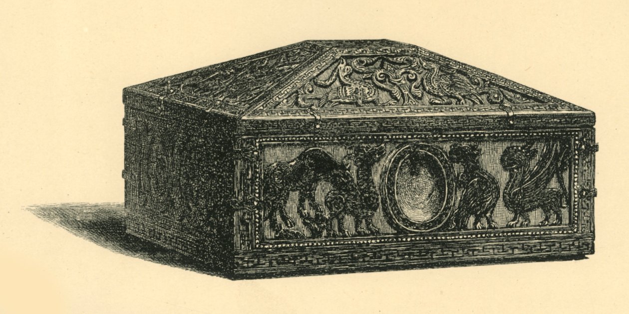 कास्केट, सी 1180-1200, 1881। द्वारा विलियम कैटले