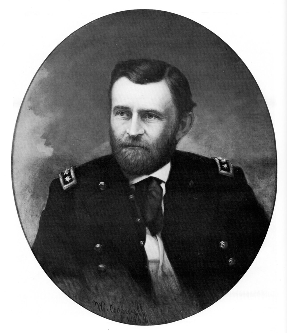 Ulysses S Grant, संयुक्त राज्य अमेरिका के 18 वें राष्ट्रपति, 20 वीं शताब्दी की शुरुआत में। द्वारा विलियम कॉगस्वेल