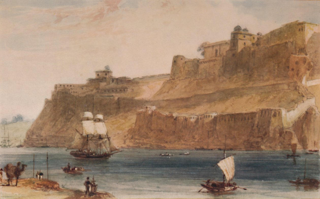 Chunar Gur,c1786-1791, 1935 द्वारा विलियम डेनियल