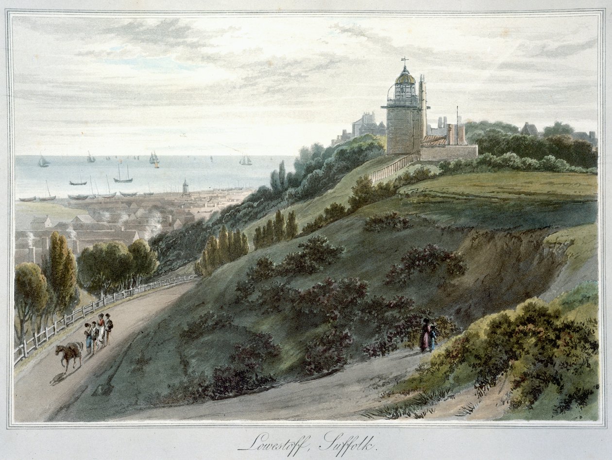 'लोवेस्टॉफ्ट, सफ़ोक', 1814-1825 द्वारा विलियम डेनियल