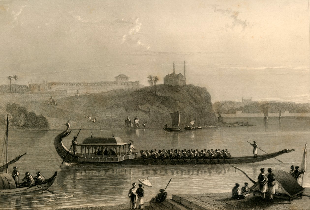 द मोअर-पंकी, ल्यूकोन, 1835। द्वारा विलियम डेनियल