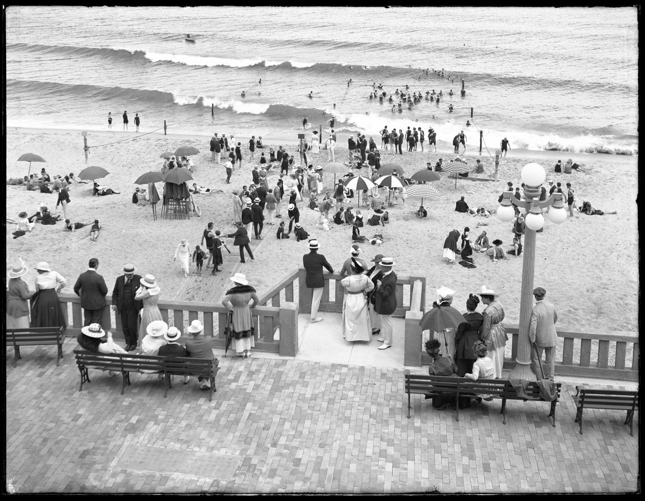 बीचगोर्स एंड बाथर्स, डील, न्यू जर्सी, जुलाई 1916 द्वारा विलियम डेविस हसलर