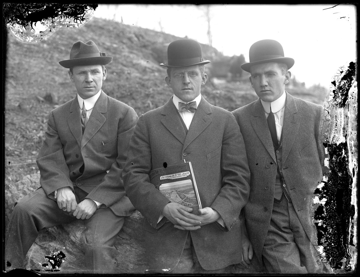 जेम्स आर। मर्फी पोर्ट्रेट समूह, c.1910-20 द्वारा विलियम डेविस हसलर