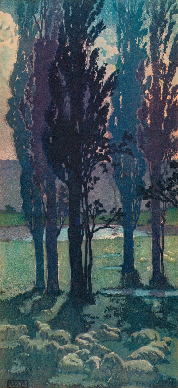 सितंबर चंद्रमा, c1901, 1928 द्वारा विलियम गिल्स