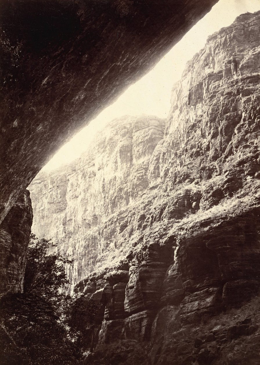 कानब वॉश का कैनन, दक्षिण की ओर, 1872। द्वारा विलियम एच। बेल