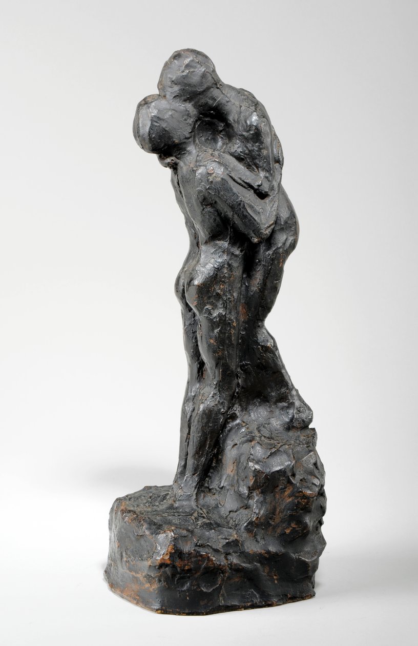 चुंबन, c.1916 (पेंट प्लास्टर) के लिए Maquette (भी 440,230 देखें) द्वारा विलियम हैमो थॉर्नक्रॉफ्ट