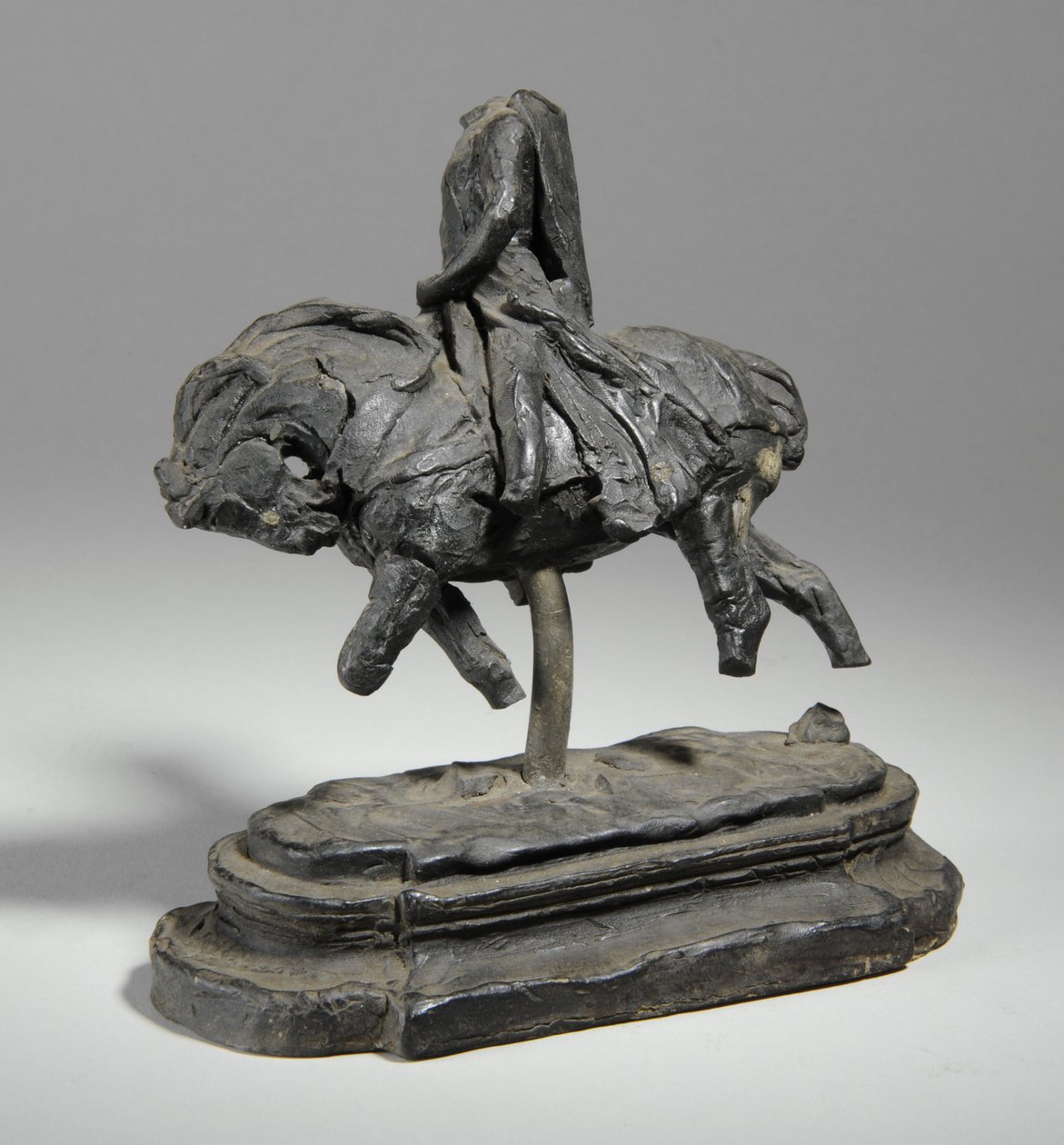 एडवर्ड I, c.1893 (प्लास्टिसिन) की एक समान प्रतिमा के लिए Maquette द्वारा विलियम हैमो थॉर्नक्रॉफ्ट