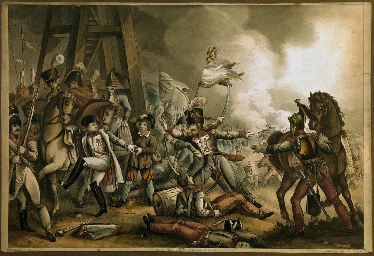 थॉमस मैन सदरलैंड, 1816 (रंगीन जलीय) द्वारा उकेरा हुआ हर आदमी द्वारा विलियम हीथ