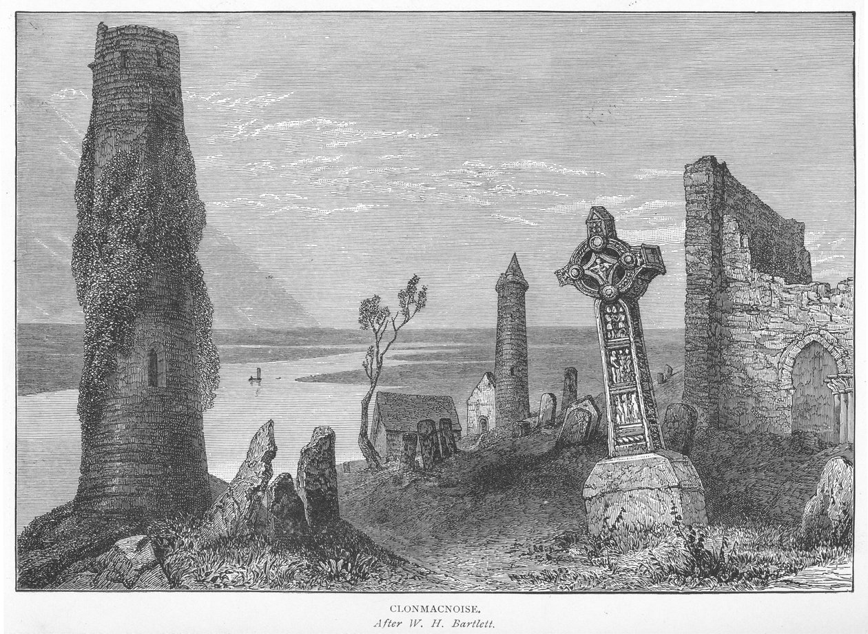 Clonmacnoise द्वारा विलियम हेनरी बार्टलेट
