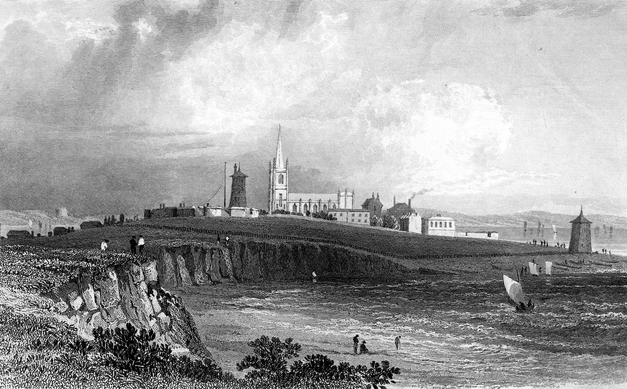 हेनरी एडलार्ड द्वारा उत्कीर्ण हार्वेस्ट, एसेक्स, c.1832 द्वारा विलियम हेनरी बार्टलेट