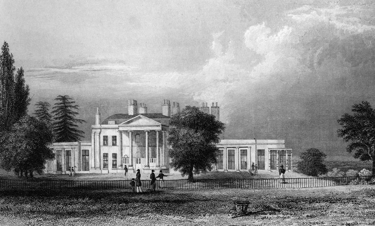 हाइलैंड्स, एसेक्स, जॉन रोजर्स द्वारा उत्कीर्ण, 1831 द्वारा विलियम हेनरी बार्टलेट