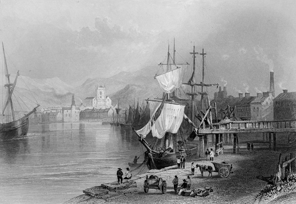 वर्किंगटन, c.1840-50 द्वारा विलियम हेनरी बार्टलेट
