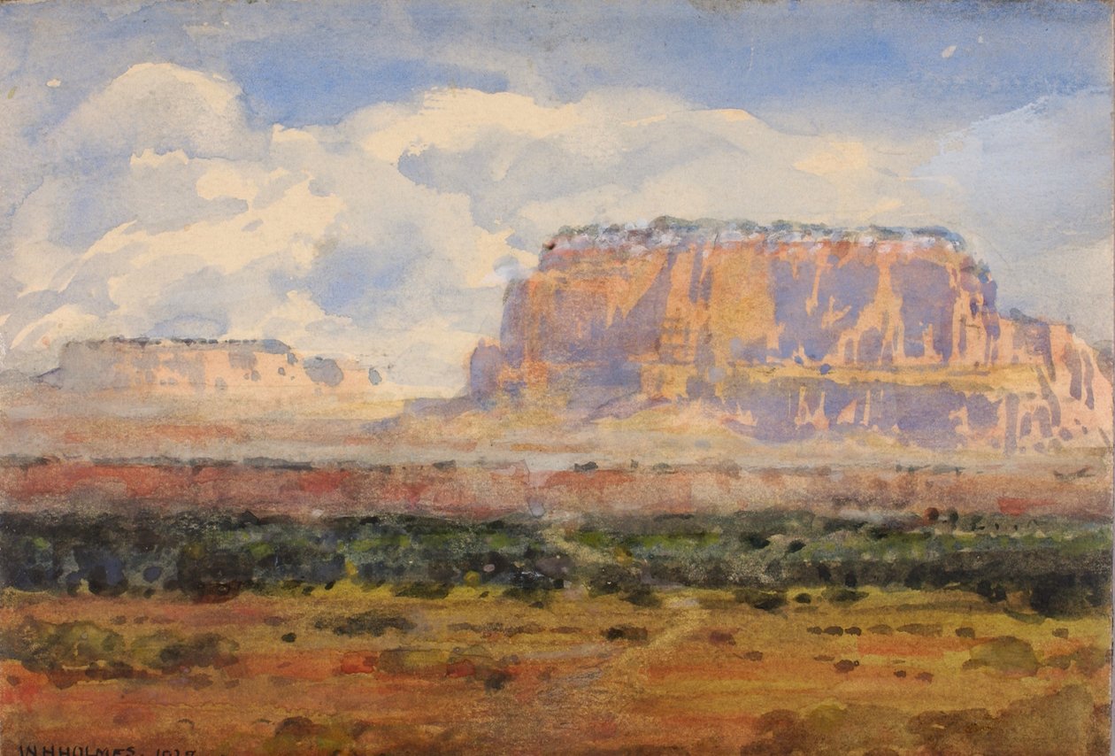 मंत्रमुग्ध मेसा, 1927। द्वारा विलियम हेनरी होम्स