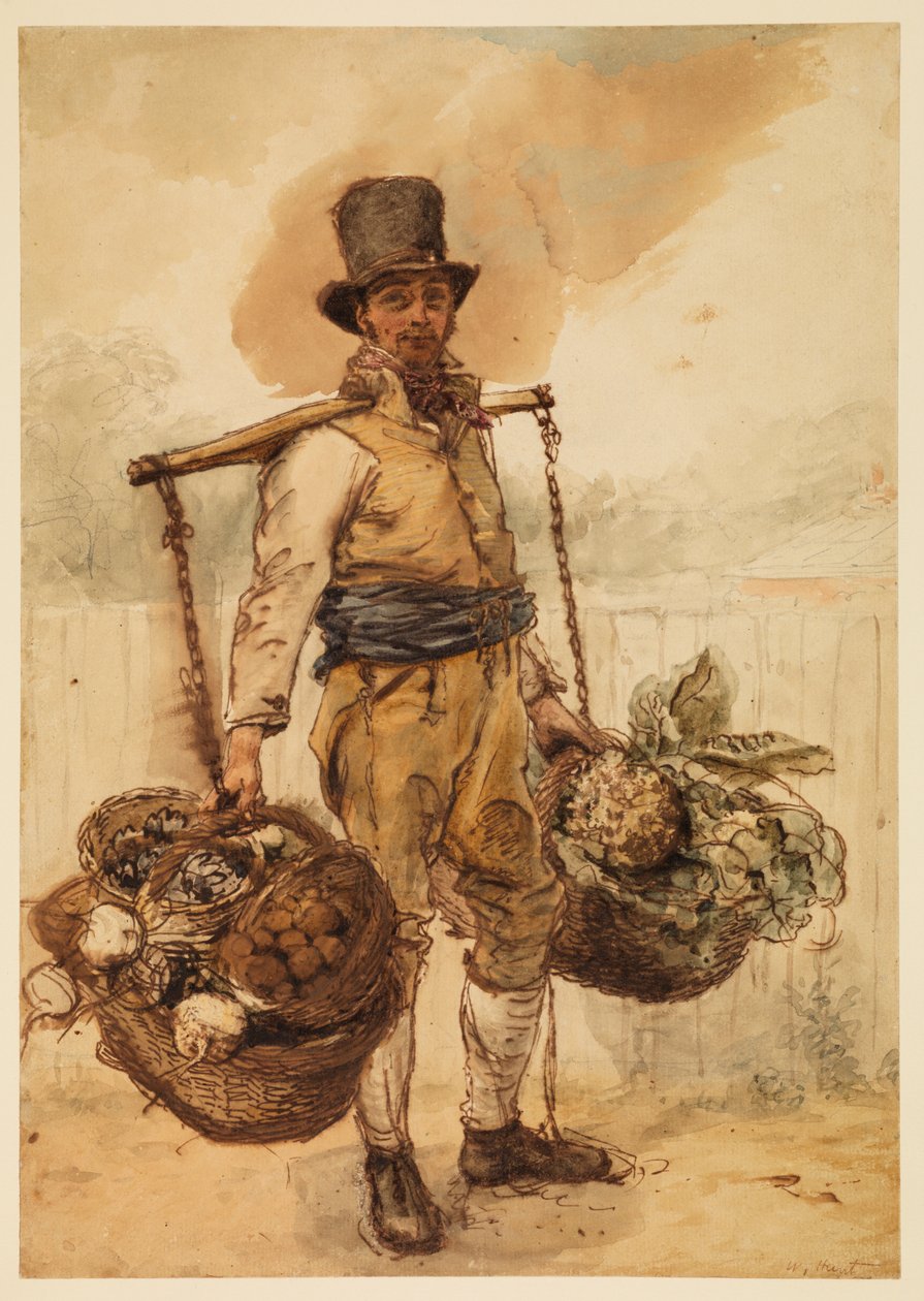 माली, c.1825 द्वारा विलियम हेनरी हंट