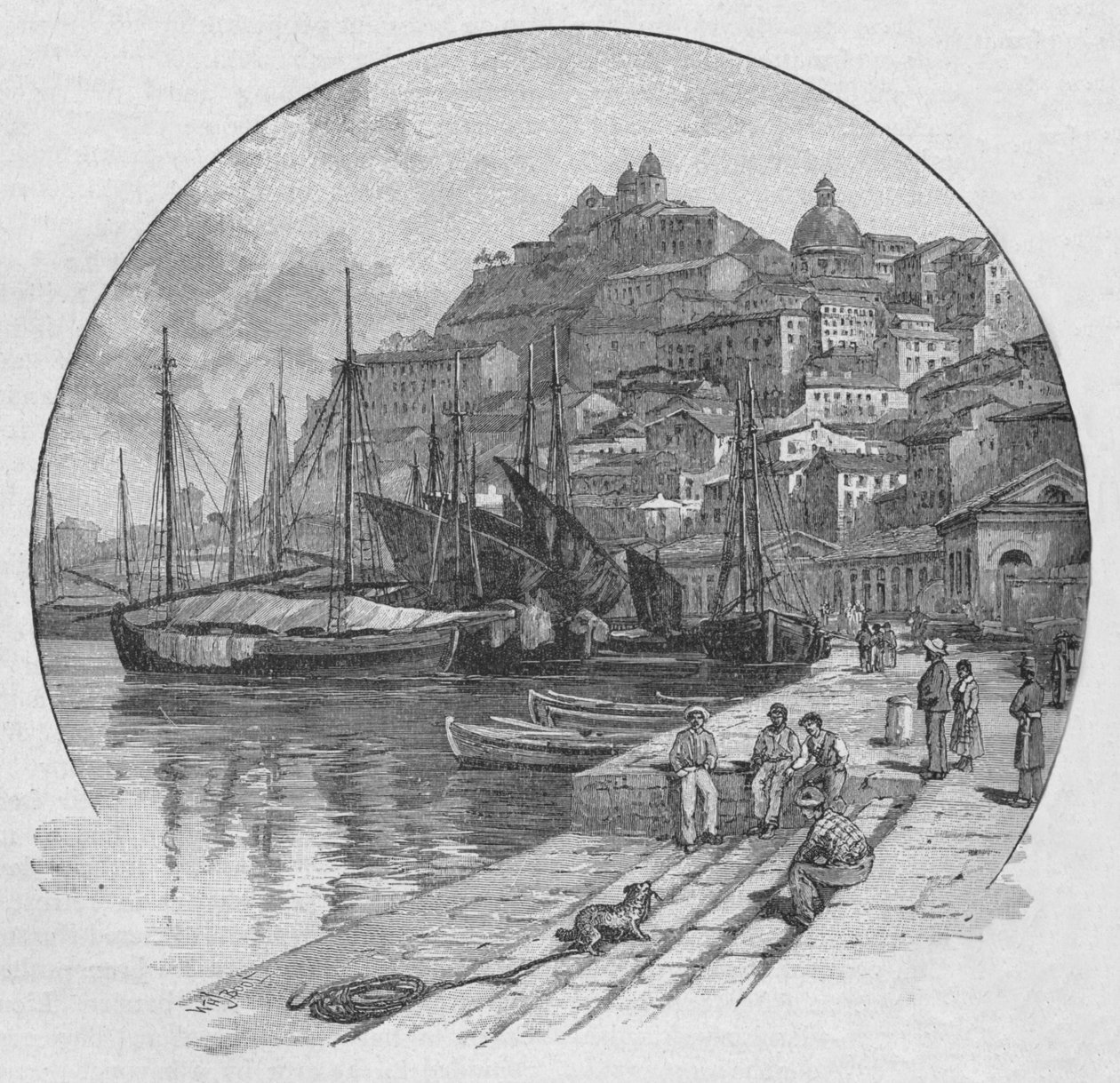 एंकोना, 1902 द्वारा विलियम हेनरी जेम्स नाव