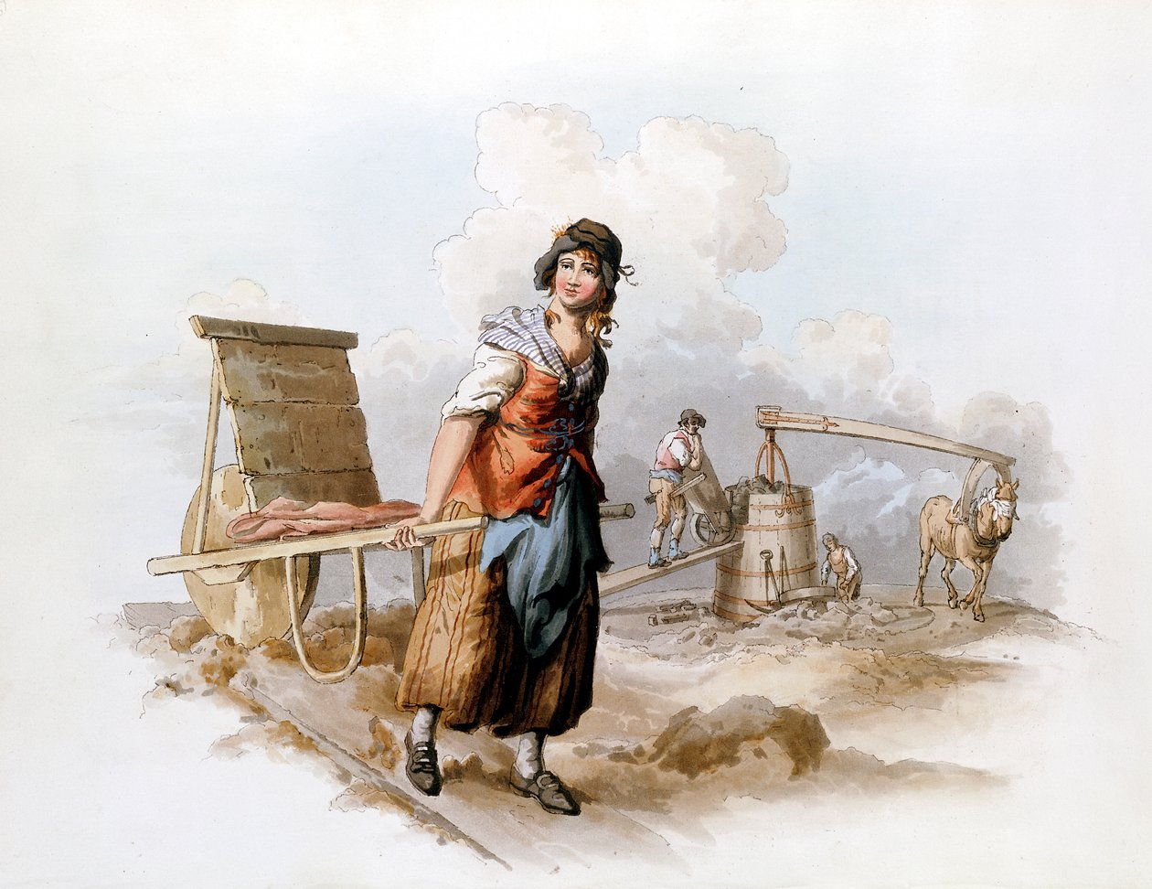 ब्रिकफील्ड, 1808 द्वारा विलियम हेनरी Pyne