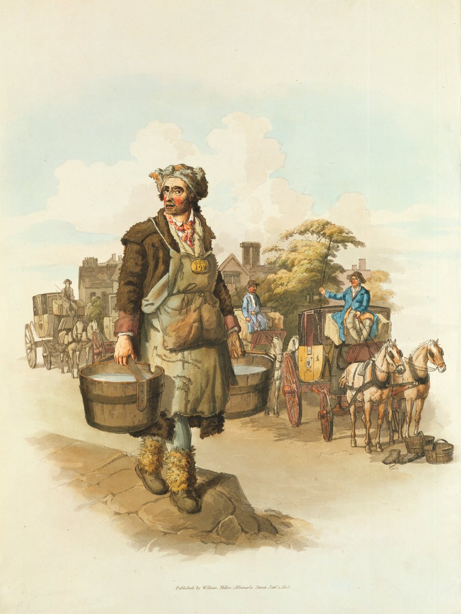 जल वाहक, 1808 द्वारा विलियम हेनरी Pyne