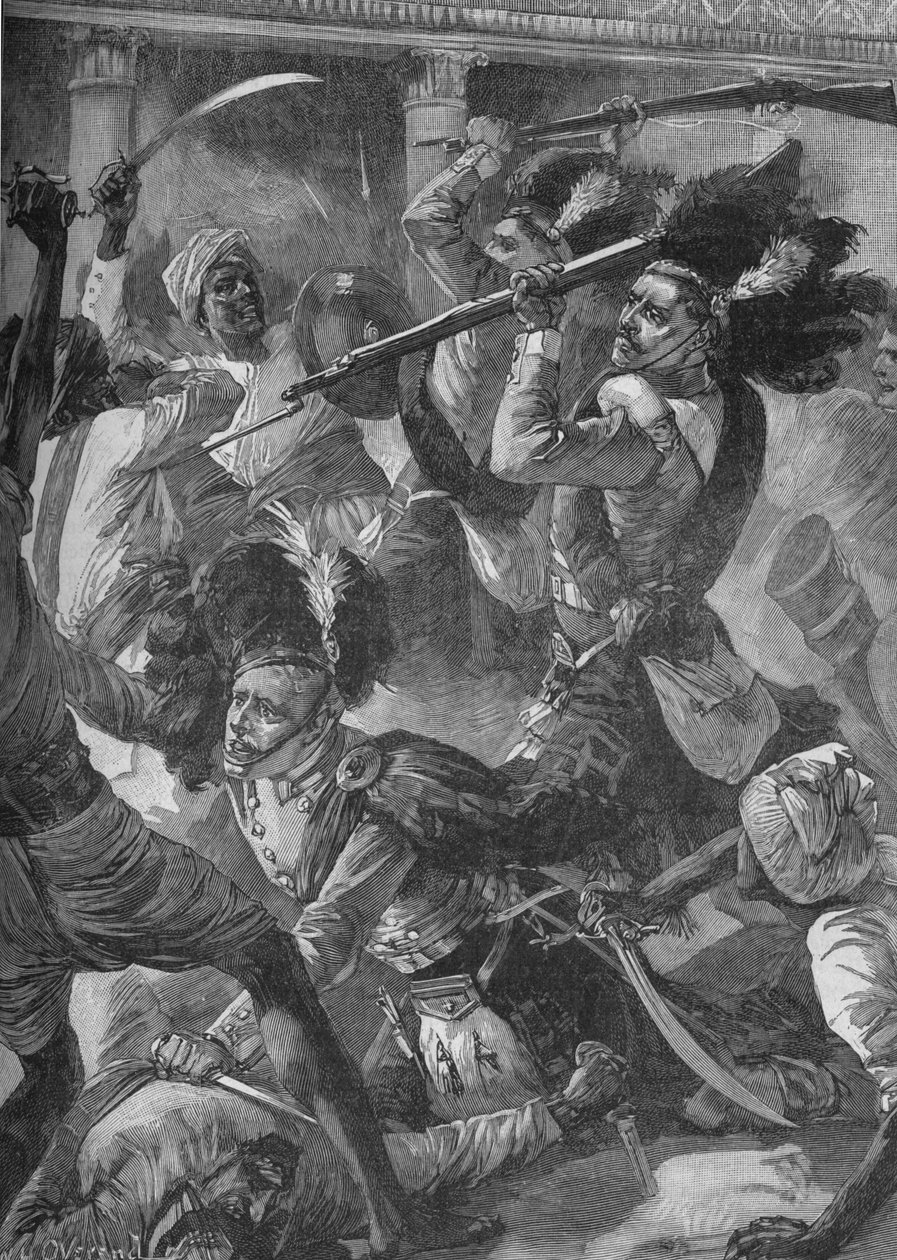 धीरे-धीरे उन्होंने सिपाहियों को पीछे छोड़ दिया, 1902 द्वारा विलियम हेशम ओवरेंड