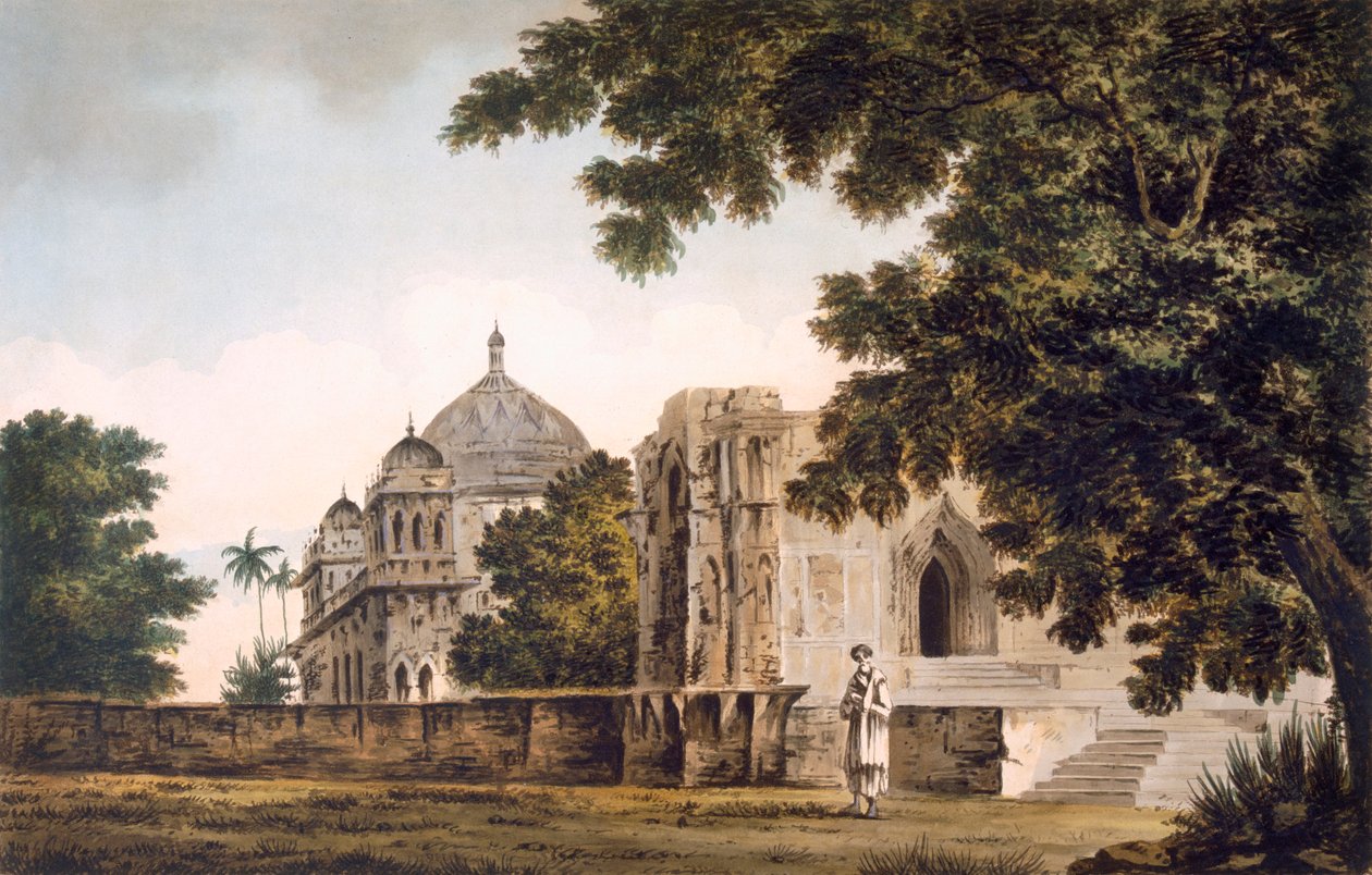 मौनीर, पब में मस्जिद का एक दृश्य। 1780-83। द्वारा विलियम होजेस