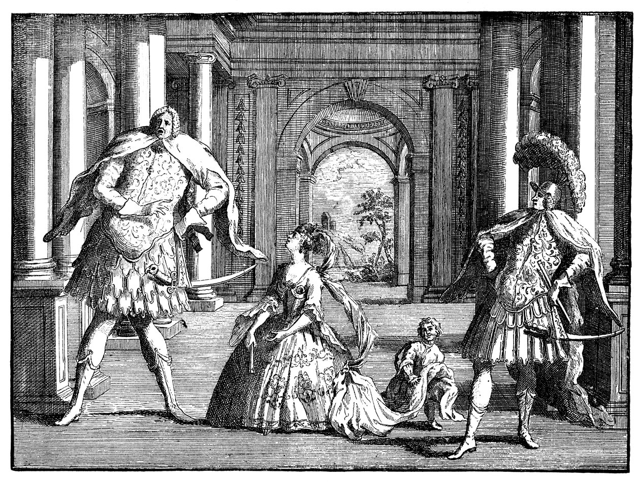बेरेनस्टैट, कज़ोनी और सेनेसिनो c1725। द्वारा विलियम होगार्थ