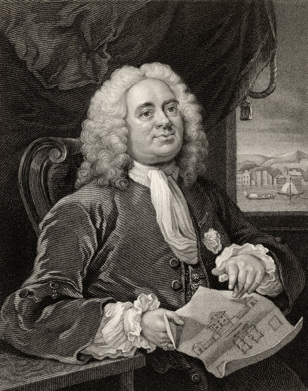 डैनियल लॉक, &39;द वर्क्स ऑफ विलियम होगर्थ&39; से बेंजामिन हॉल (1808-84) द्वारा उत्कीर्ण, 1833 में प्रकाशित द्वारा विलियम होगार्थ