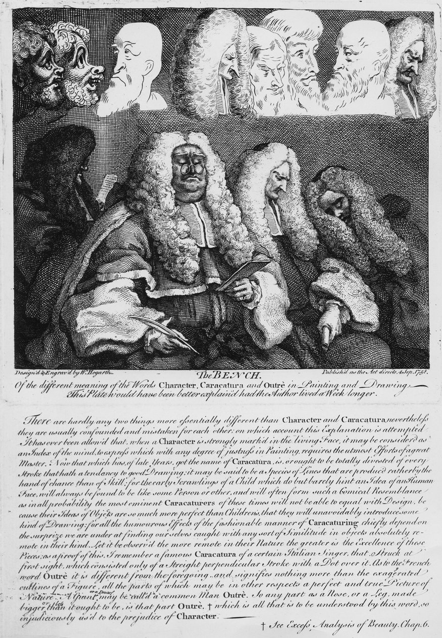 खंडपीठ, 1758 द्वारा विलियम होगार्थ