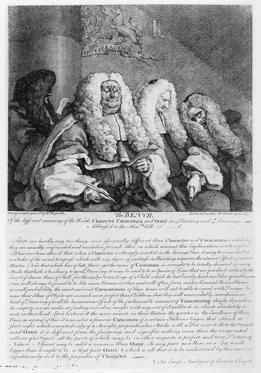 खंडपीठ, 1758 द्वारा विलियम होगार्थ