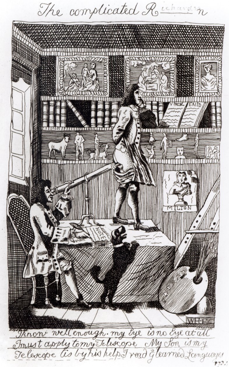जटिल रिचर्डसन, 1724 द्वारा विलियम होगार्थ