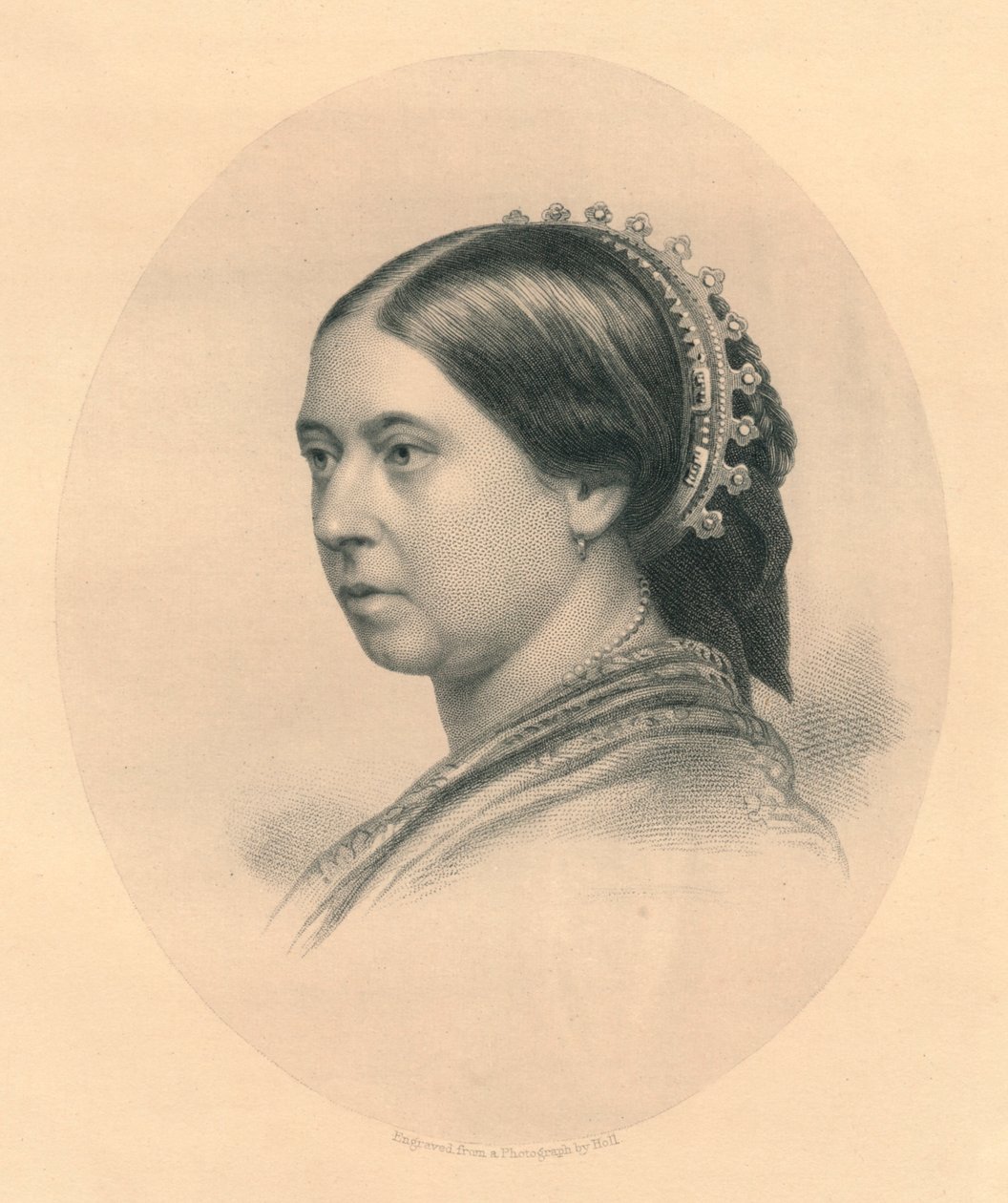 महामहिम महारानी, c1860s द्वारा विलियम हॉल