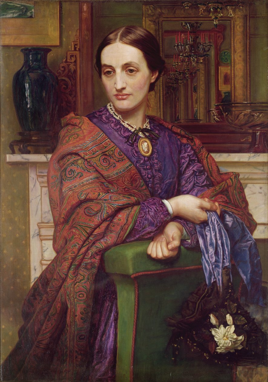 फैनी होल्मन हंट का चित्रण (1833-66) 1866-68 द्वारा विलियम होल्मन हंट