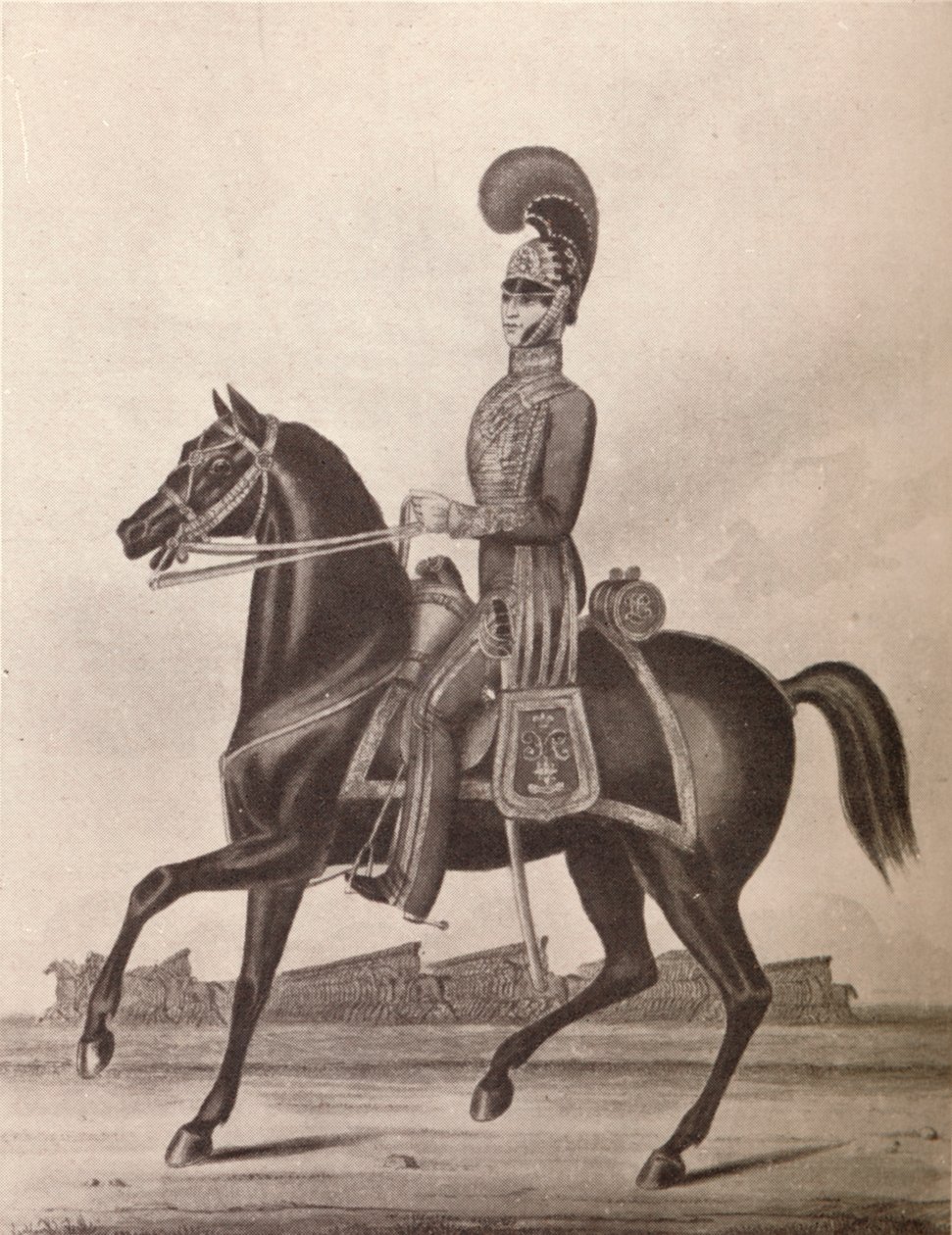 मद्रास आर्मी लाइट कैवलरी के अधिकारी, 1841 1909 द्वारा विलियम हन्सले