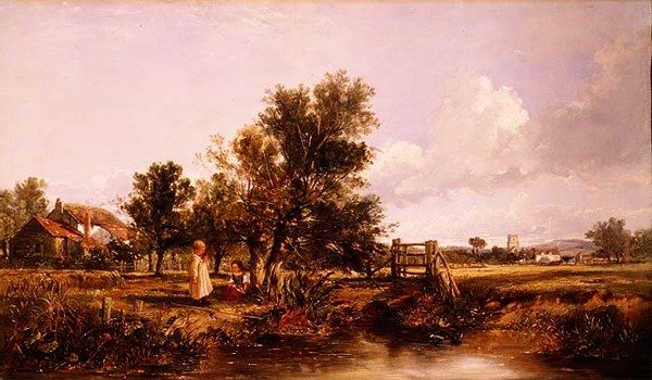मेडवे पर गिलिंगम द्वारा विलियम जेम्स मुलर