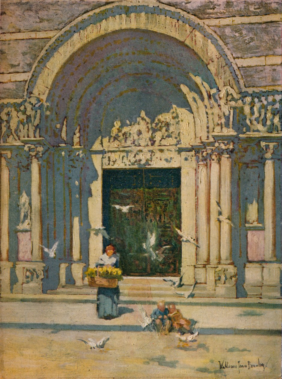 सेंट बार्थोलोम्यू पर धूप, c1917 द्वारा विलियम जीन ब्यूले