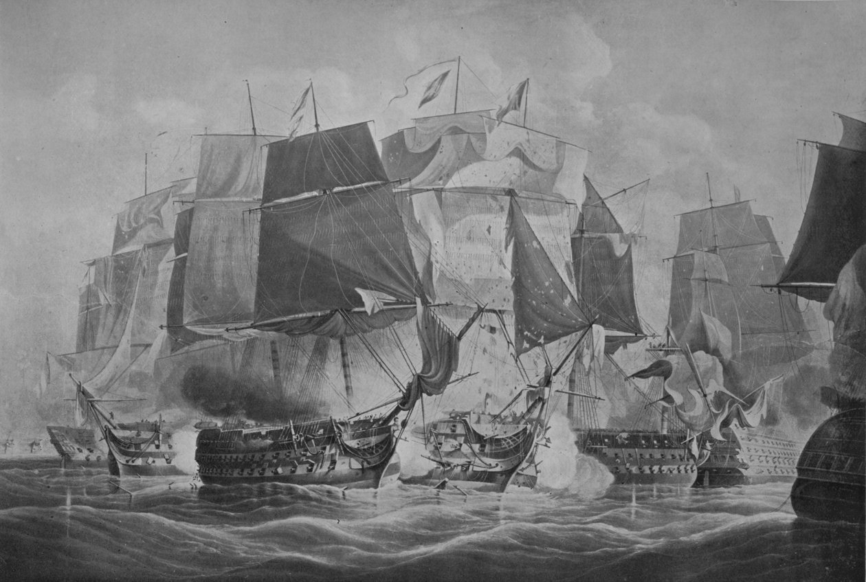 ट्राफलगर, c1806 द्वारा विलियम जॉन Huggins