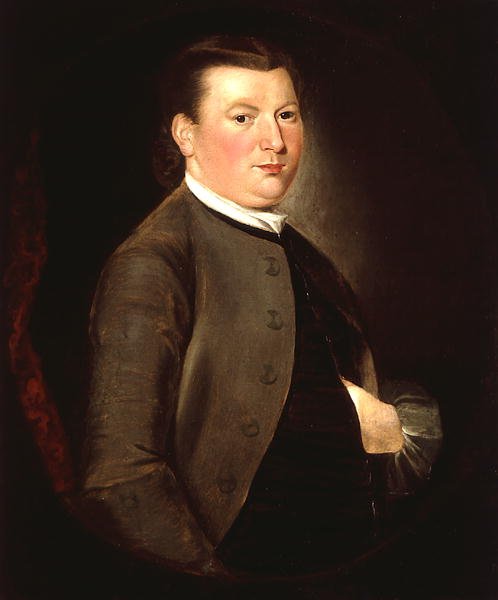 डेविड गार्डिनर जूनियर का पोर्ट्रेट, c.1762-63 (कैनवास पर तेल) द्वारा विलियम जॉनसन