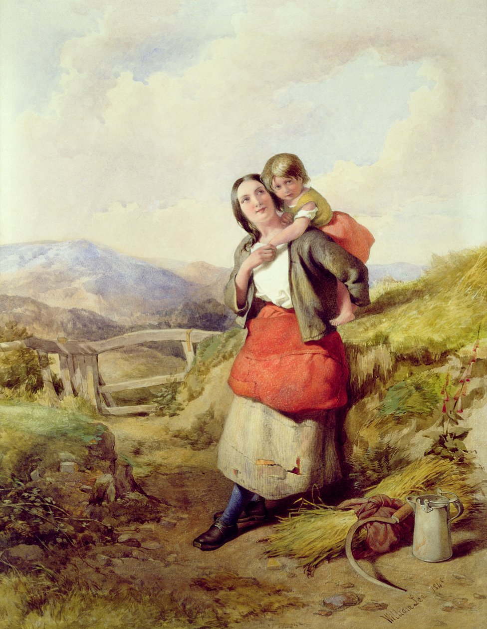 घर जा रहे हैं, 1848 द्वारा विलियम ली