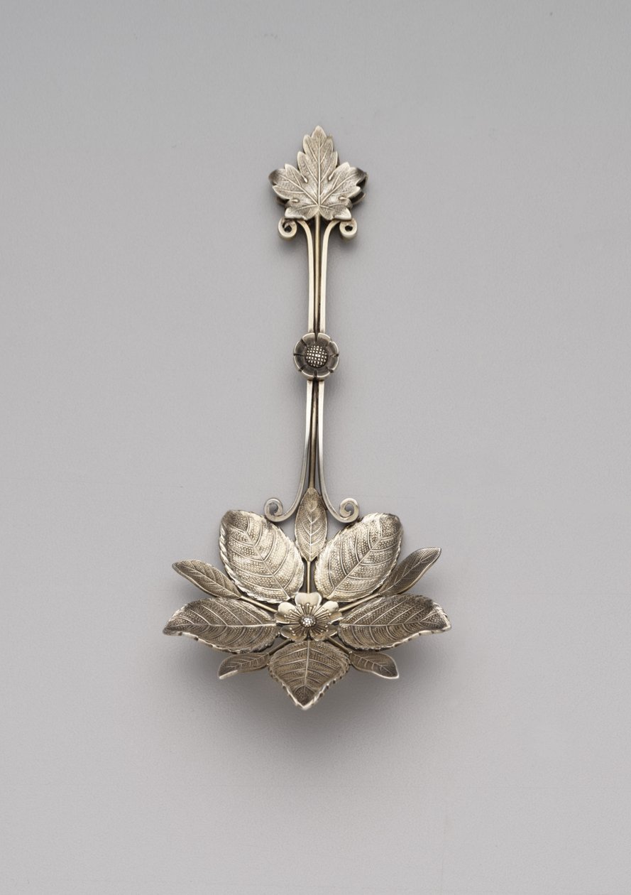 बोनबोन सर्वर, c.1906-1908 (चांदी) द्वारा विलियम लिंकर