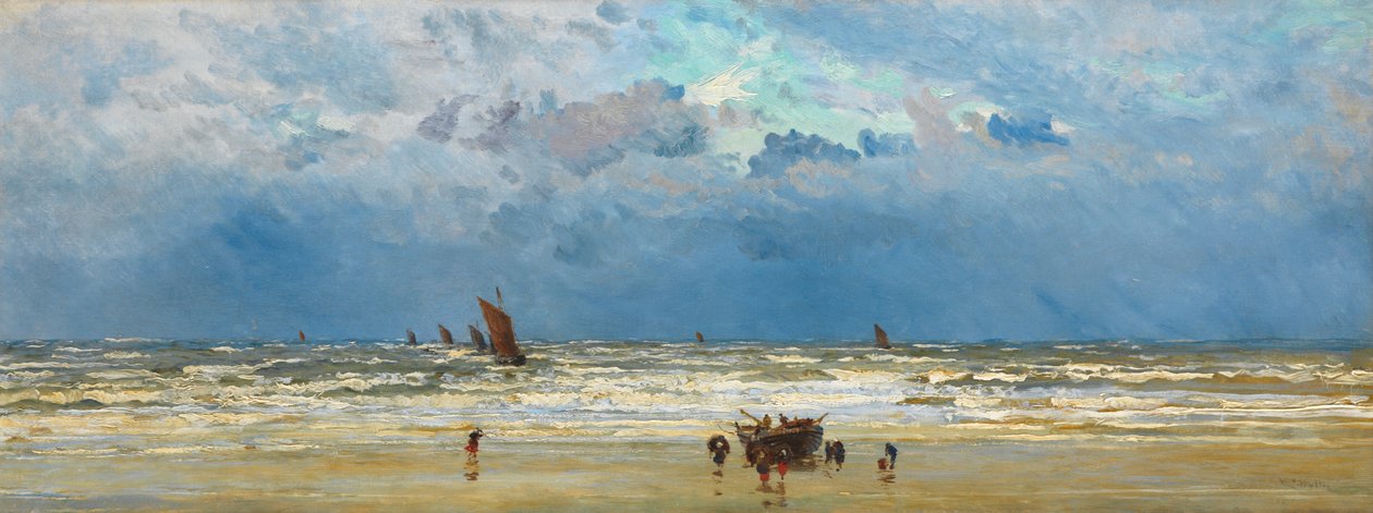 होम अगेन, c.1880 द्वारा विलियम लियोनेल वायली