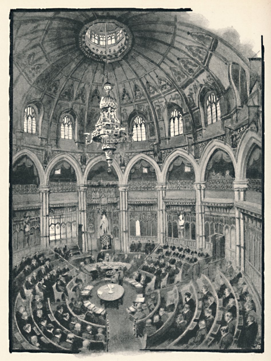 गिल्डहॉल - काउंसिल चैंबर, 1891 द्वारा विलियम लुकर