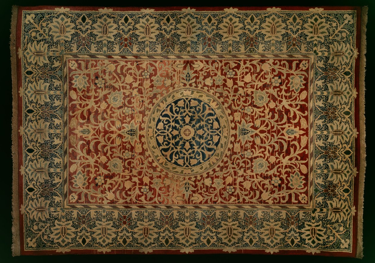 कालीन, विंबलडन, 1887। द्वारा विलियम मॉरिस