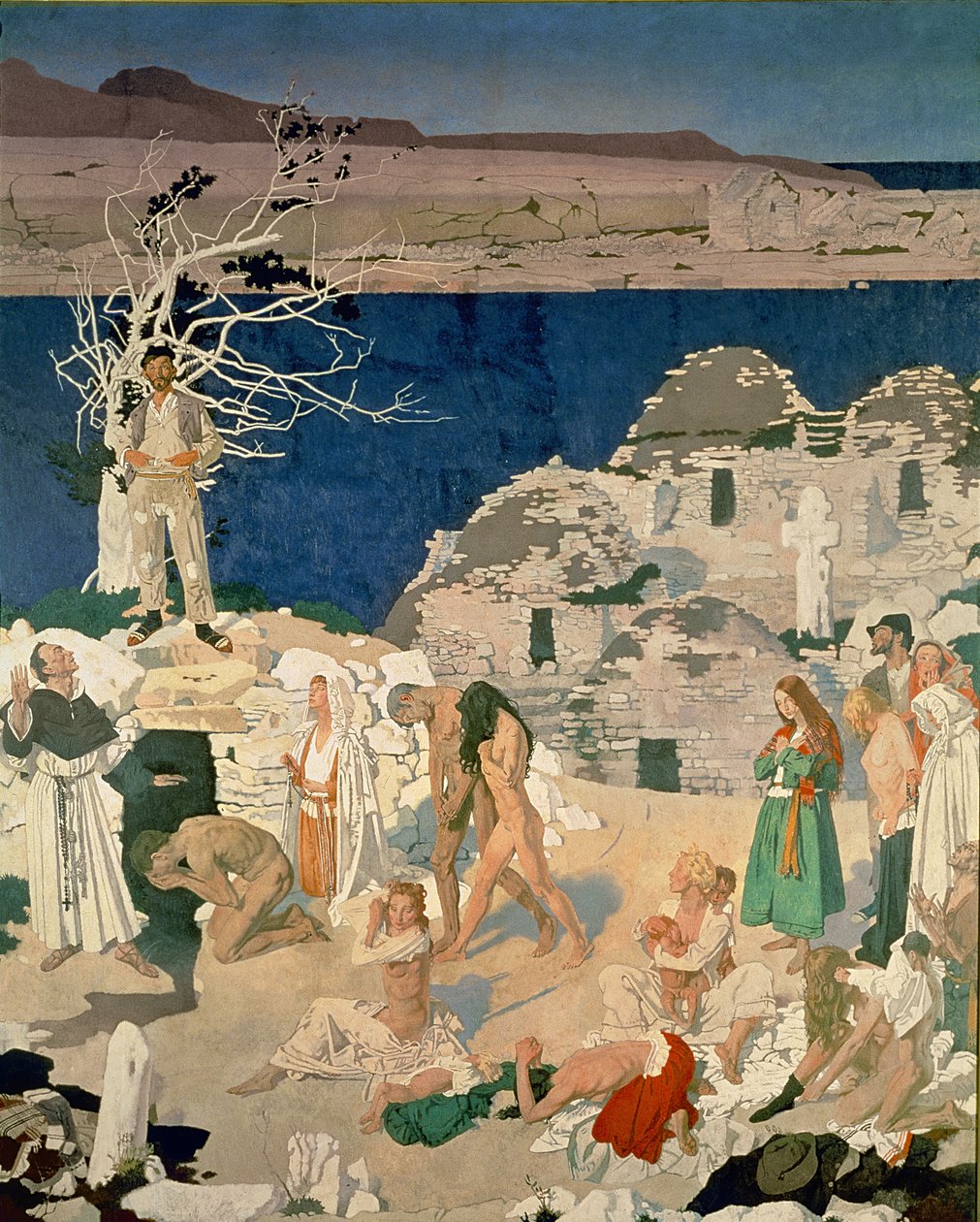 होली वेल, 1916 (कैनवास पर तापमान) द्वारा विलियम ओर्पेन