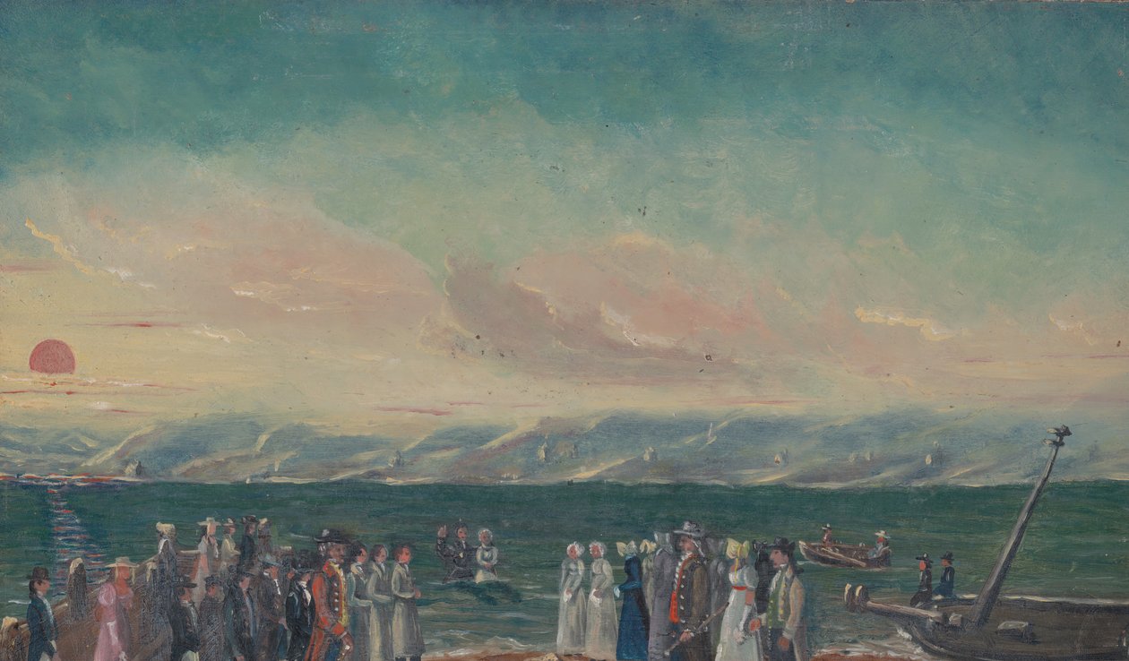 बपतिस्मा, 1870 के दशक। द्वारा विलियम पी. चैपल
