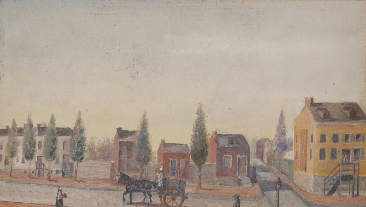 कचरा गाड़ी, 1870 के दशक। द्वारा विलियम पी. चैपल