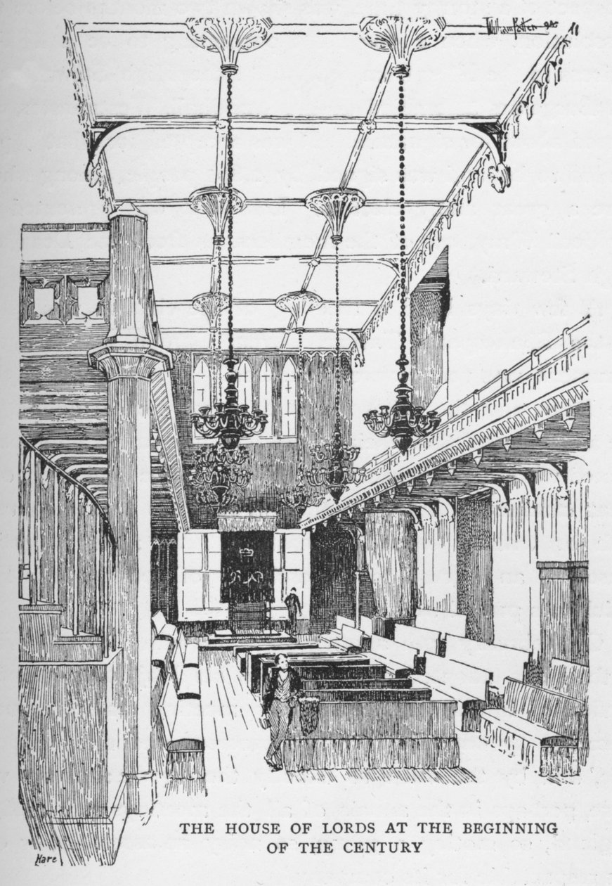 सदी की शुरुआत में हाउस ऑफ लॉर्ड्स, c1897 द्वारा विलियम पैटन