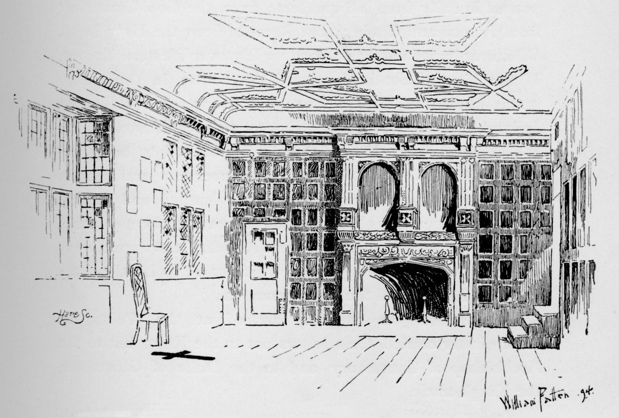 द स्टार चैंबर। 1834 में ध्वस्त, c1897 द्वारा विलियम पैटन