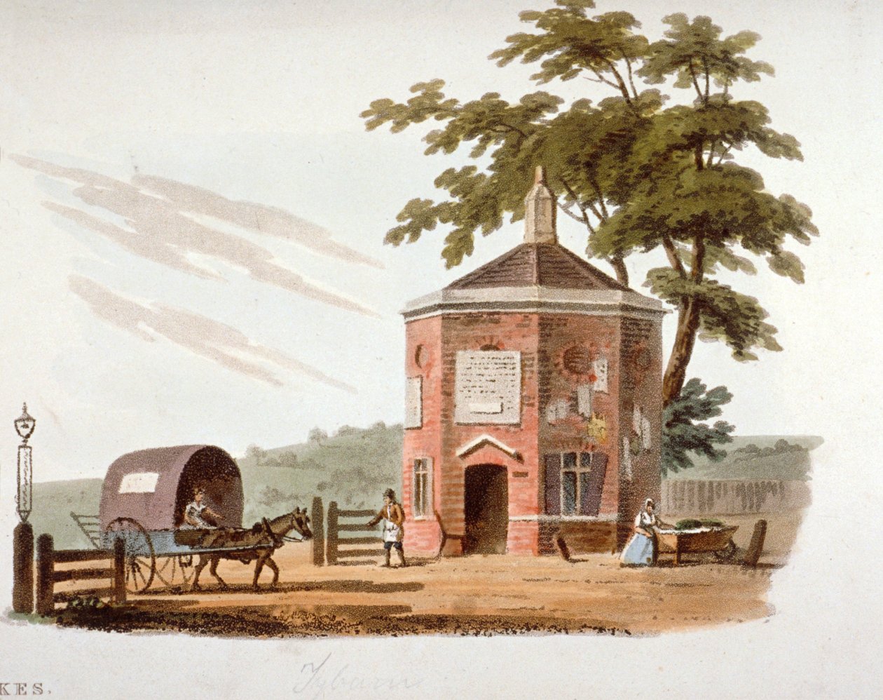 टायबर्न टर्नपाइक, लंदन, 1812 द्वारा विलियम पिकेट